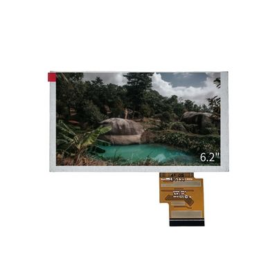 6.2 Inch TFT LCD Display Modules 800x480 Resolution TTL Displays 400nits