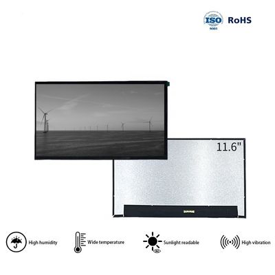 11.6 Inch Full HD Panel 1920x1080 LCD TFT Panels With 30 PIN EDP Interface