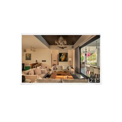 1280x800 Resolution TFT LCD Display 500nits LVDS LCD Screen 12.1Inch
