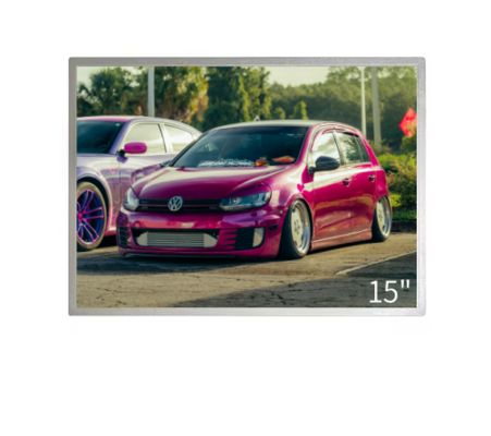 TFT LCD Touch Screen Module 15 Inch High Brightness LCD Module 1024x768 Resolution With LVDS Interface