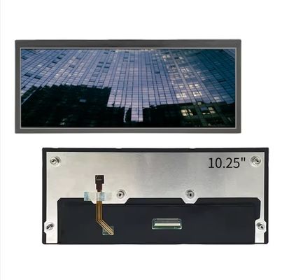 1920x720 Full HD LCD Screen 10.25 Inch TFT Display Screen 600cd/m2 With LVDS Interface