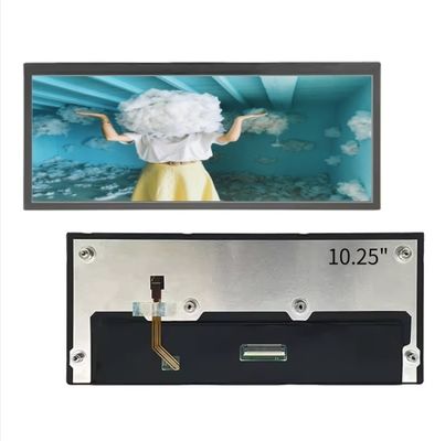 10.25 Inch IPS LCD Display 1920x720 Resolution HD Display Screen With LVDS Interface
